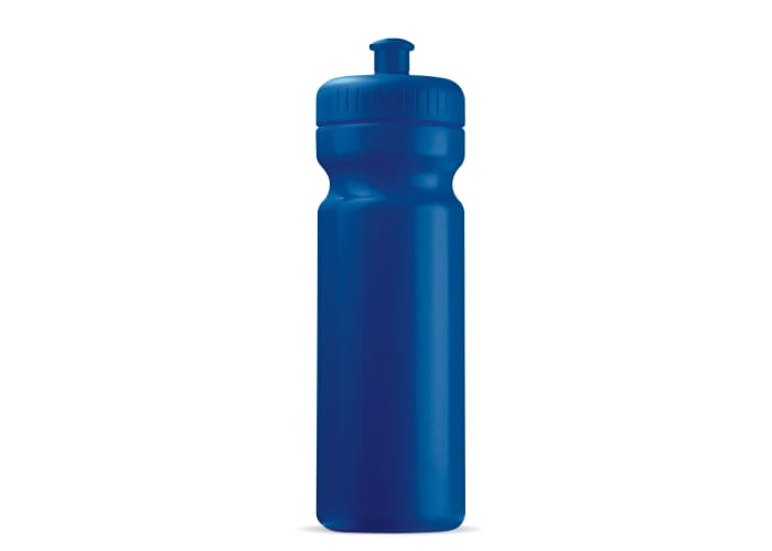 Bidon sport publicitaire Basic 750 ml Bleu foncé